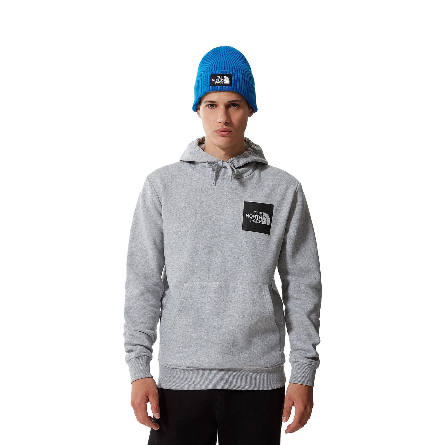 The North Face Fine Hoodie TNF Light Grey Heather  - NF0A89EUDYX1