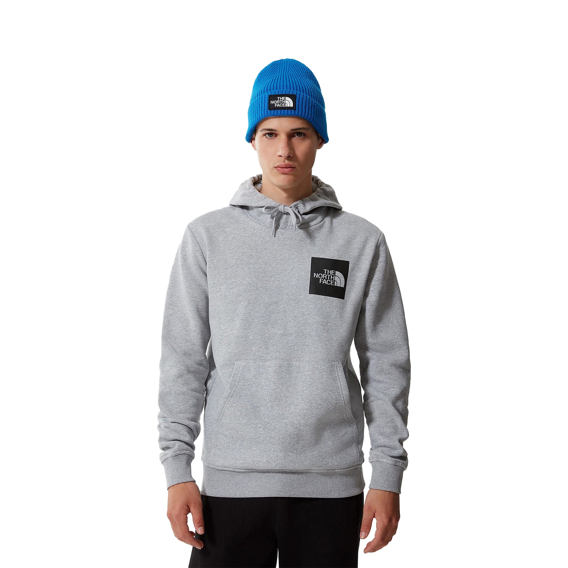 The North Face Fine Hoodie TNF Light Grey Heather  - NF0A89EUDYX1