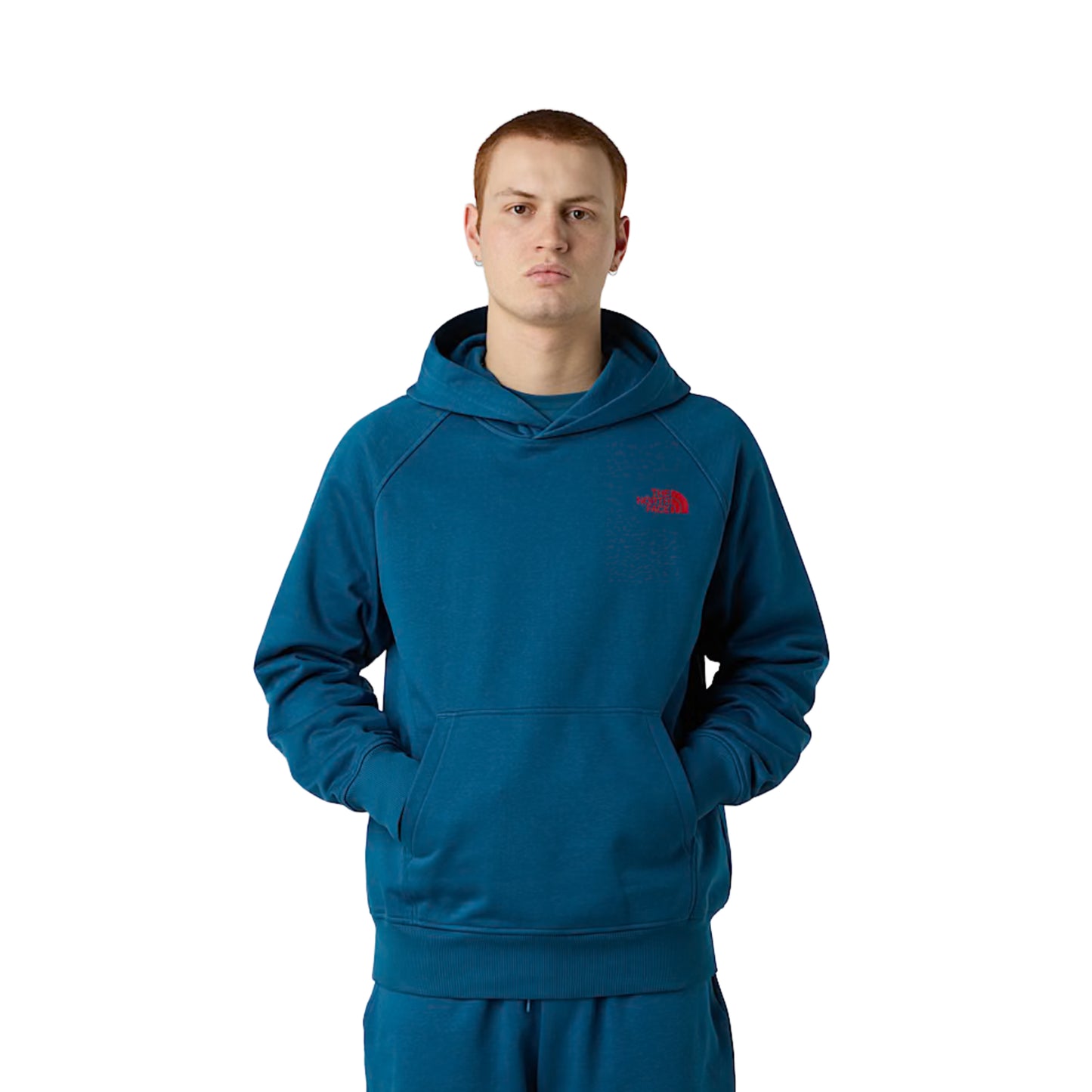 The North Face Raglan Box NSE Hoodie Mineral Ink  - NF0A89F9F9T1