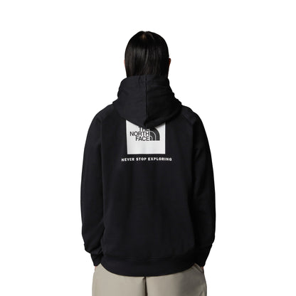 The North Face Raglan Box NSE Hoodie TNF Black/TNF White  - NF0A89F9KY41