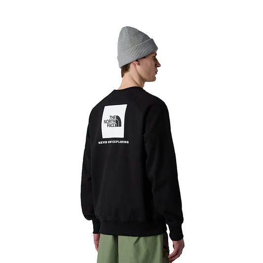 The North Face Raglan Box NSE Crew TNF Black  - NF0A89FAJK31