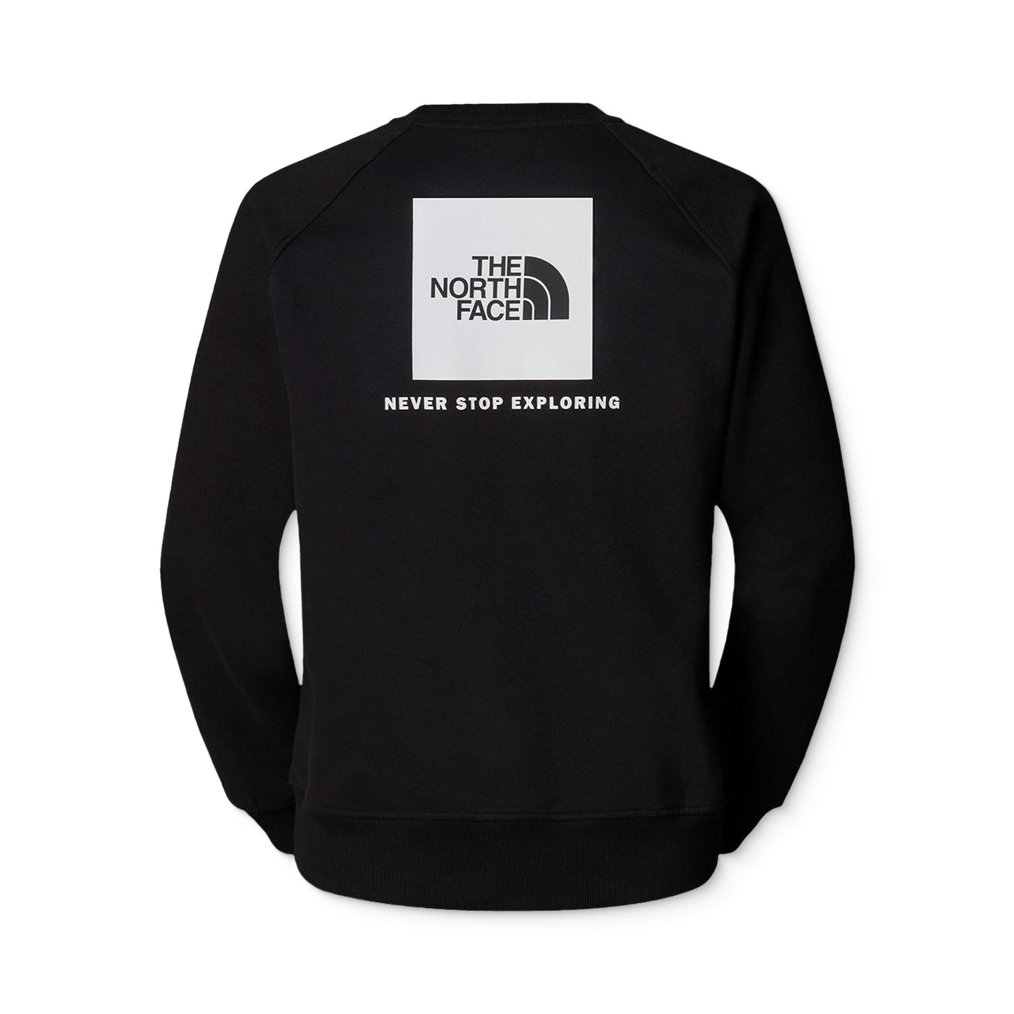The North Face Raglan Box NSE Crew TNF Black  - NF0A89FAJK31