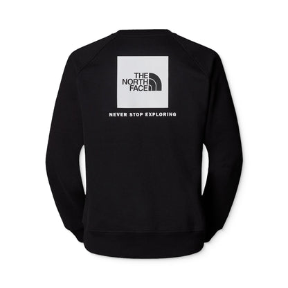 The North Face Raglan Box NSE Crew TNF Black  - NF0A89FAJK31