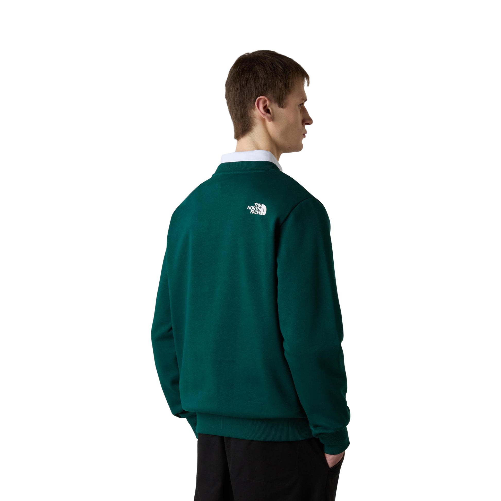 The North Face Simple Dome Crew Hunter Green  - NF0A89FB1KI1