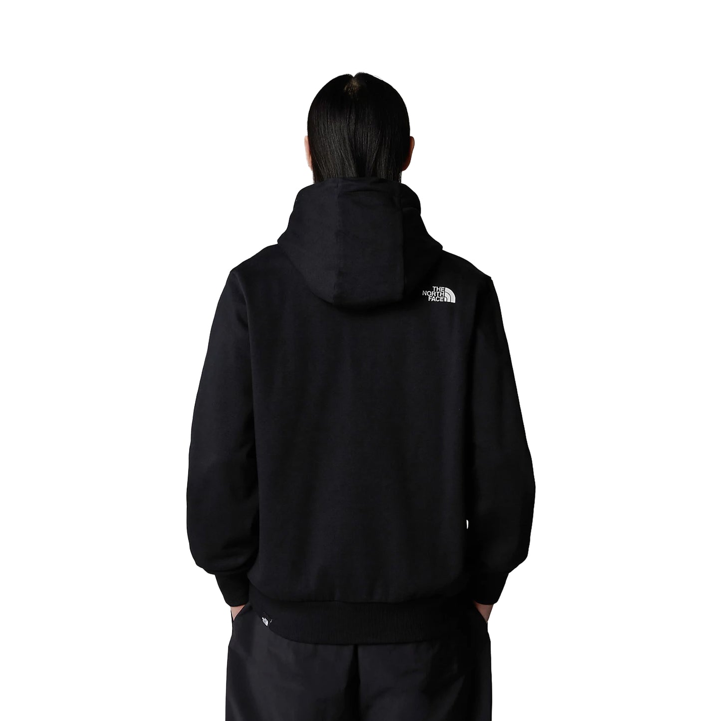 The North Face Simple Dome Full Zip Hoodie TNF Black  - NF0A89FDJK31