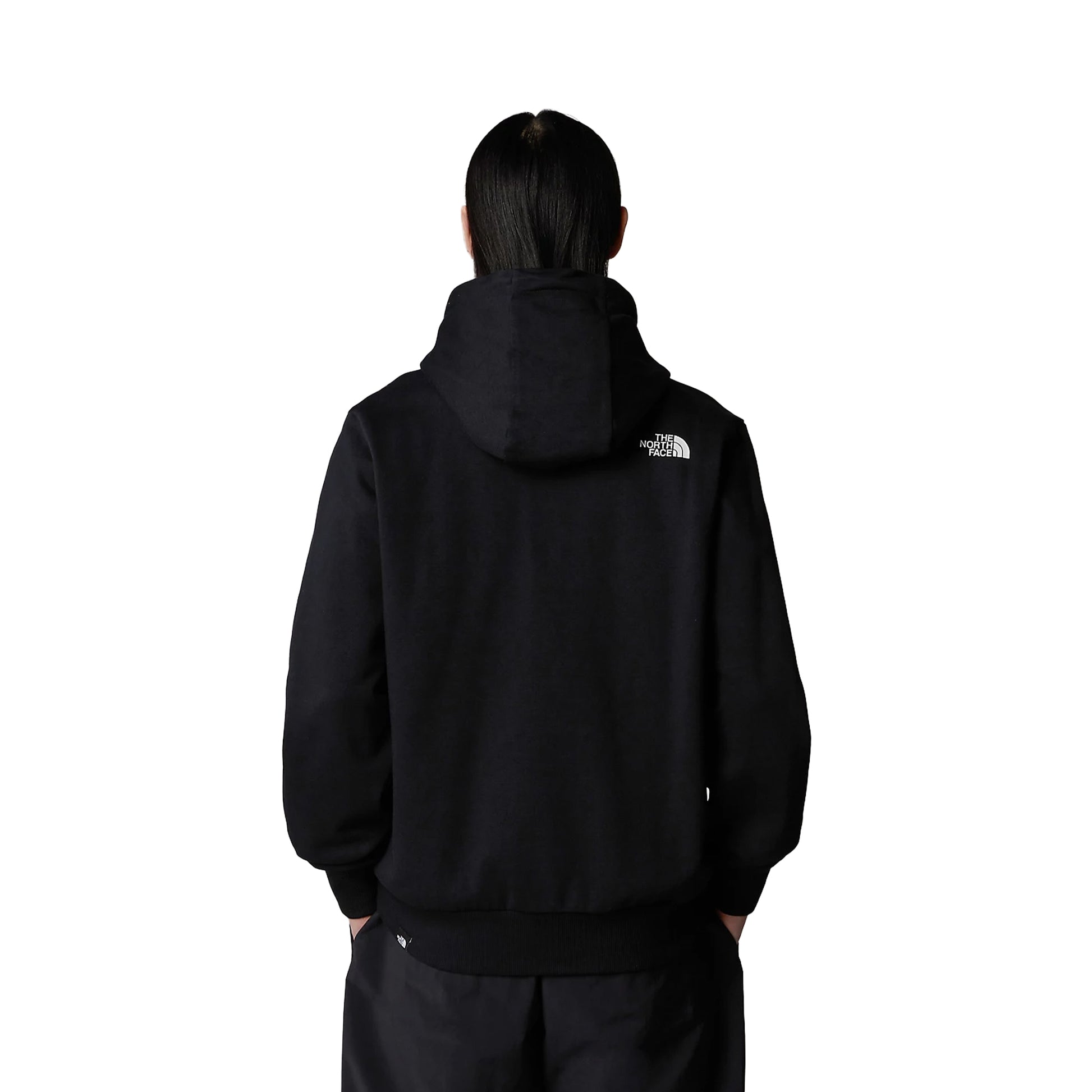 The North Face Simple Dome Full Zip Hoodie TNF Black  - NF0A89FDJK31