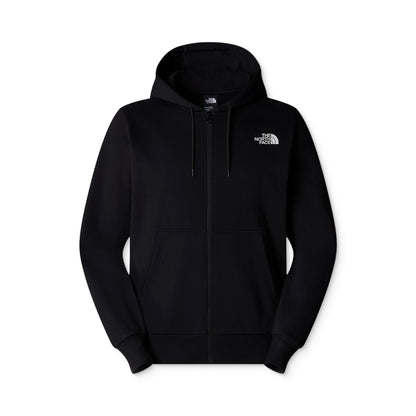 The North Face Simple Dome Full Zip Hoodie TNF Black  - NF0A89FDJK31