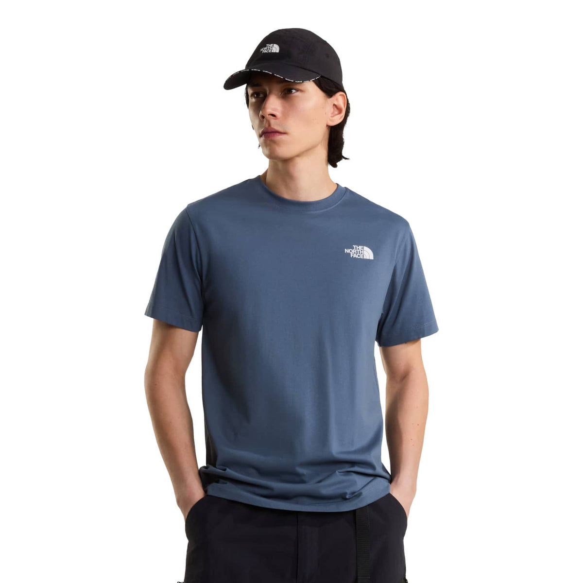 The North Face Evolution Box NSE Regular SS Tee Granite Grey  - NF0A8B6K0U31
