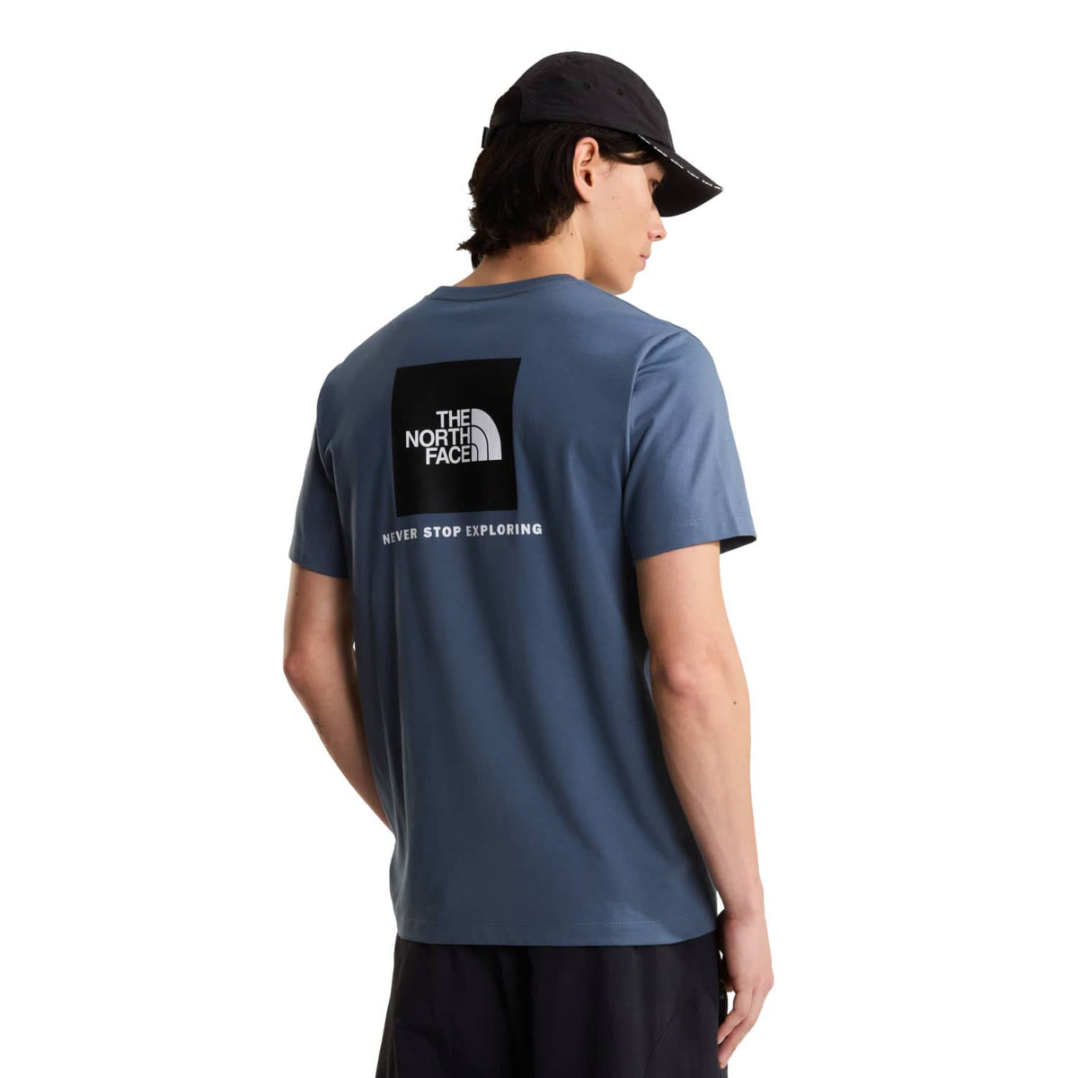 The North Face Evolution Box NSE Regular SS Tee Granite Grey  - NF0A8B6K0U31