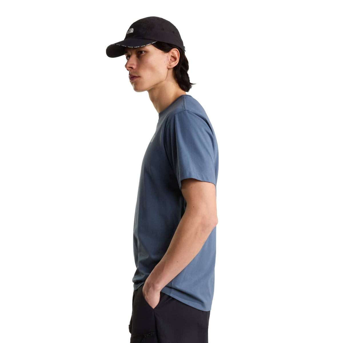 The North Face Evolution Box NSE Regular SS Tee Granite Grey  - NF0A8B6K0U31