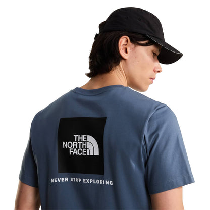 The North Face Evolution Box NSE Regular SS Tee Granite Grey  - NF0A8B6K0U31
