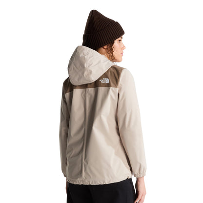 The North Face W Antora Rain Jacket Timeless Taupe/Garnet  - NF0A8BKDSN41