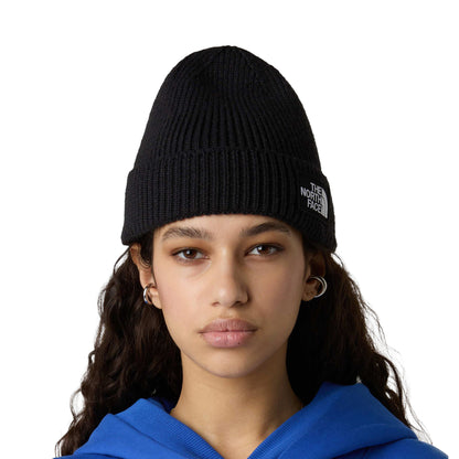 The North Face Logo Box Cuffed Beanie TNF Black  - NF0A8CHEJK31