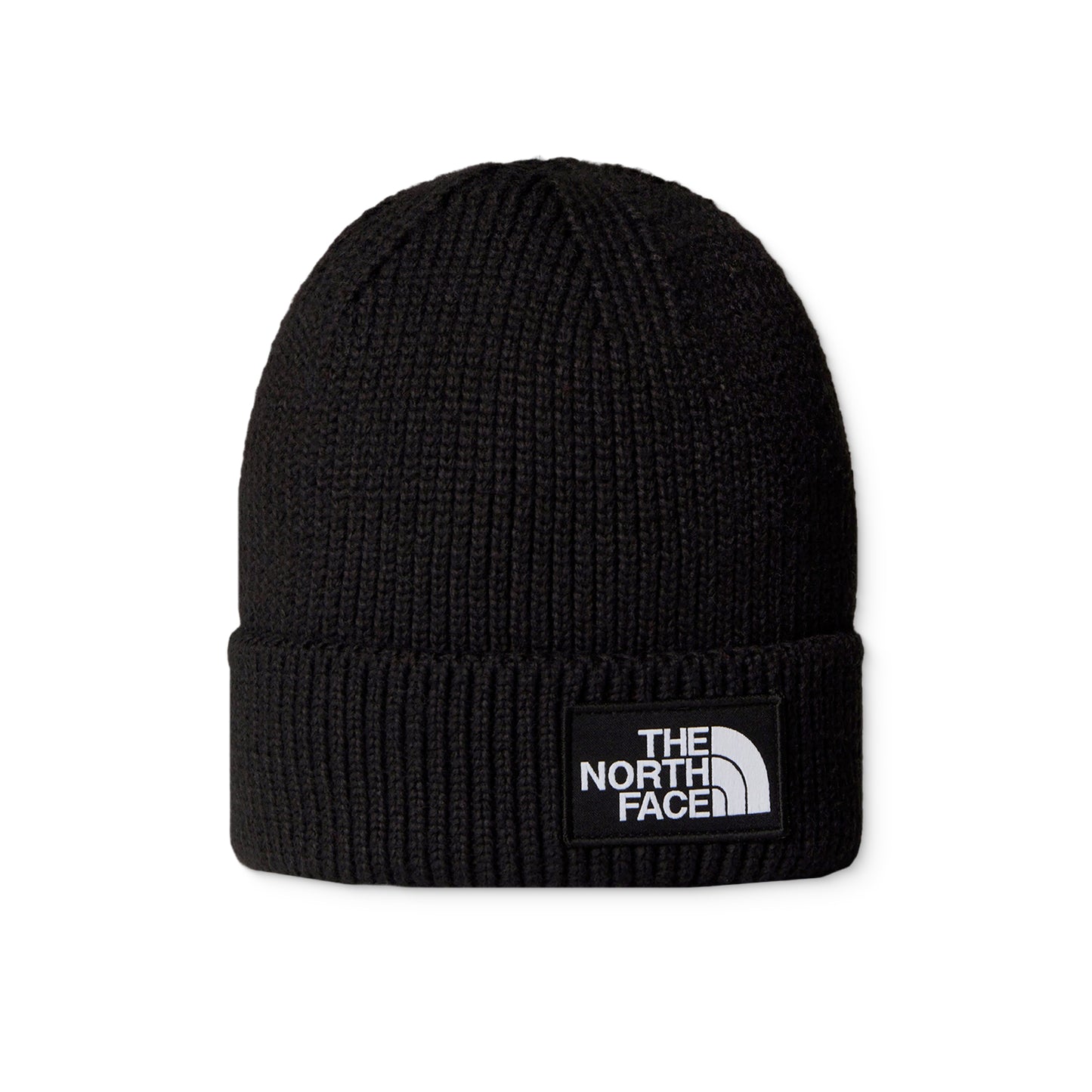 The North Face Logo Box Cuffed Beanie TNF Black  - NF0A8CHEJK31