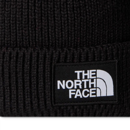 The North Face Logo Box Cuffed Beanie TNF Black  - NF0A8CHEJK31