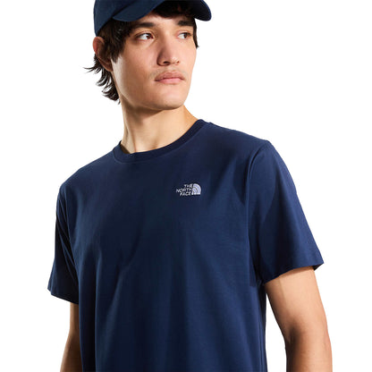 The North Face Evolution Simple Dome Regular SS Tee Navy  - NF0A8CZ28K21