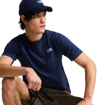 The North Face Evolution Simple Dome Regular SS Tee Navy  - NF0A8CZ28K21