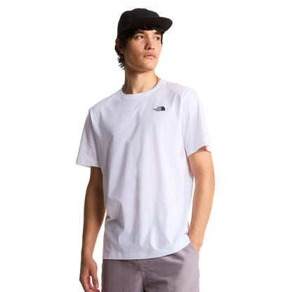 The North Face Evolution Simple Dome Regular SS Tee White  - NF0A8CZ2FN41