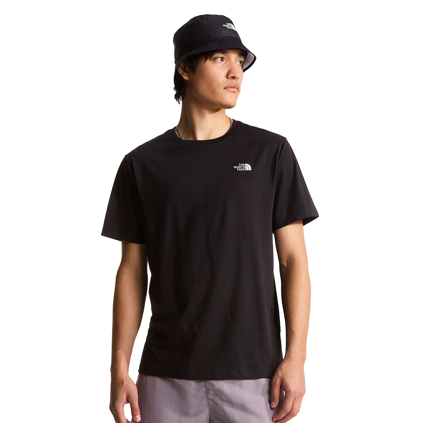 The North Face Evolution Simple Dome Regular SS Tee Black  - NF0A8CZ2JK31