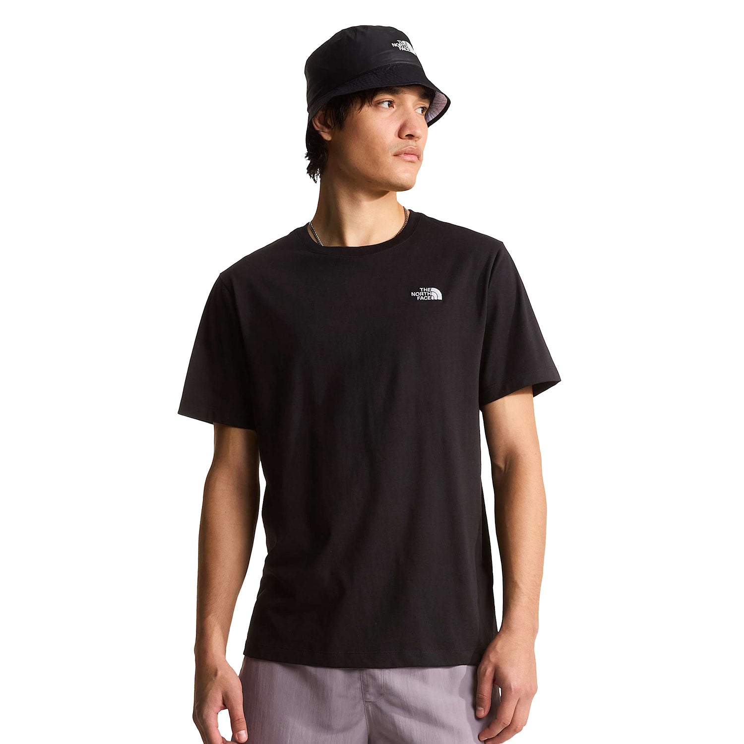 The North Face Evolution Simple Dome Regular SS Tee Black  - NF0A8CZ2JK31