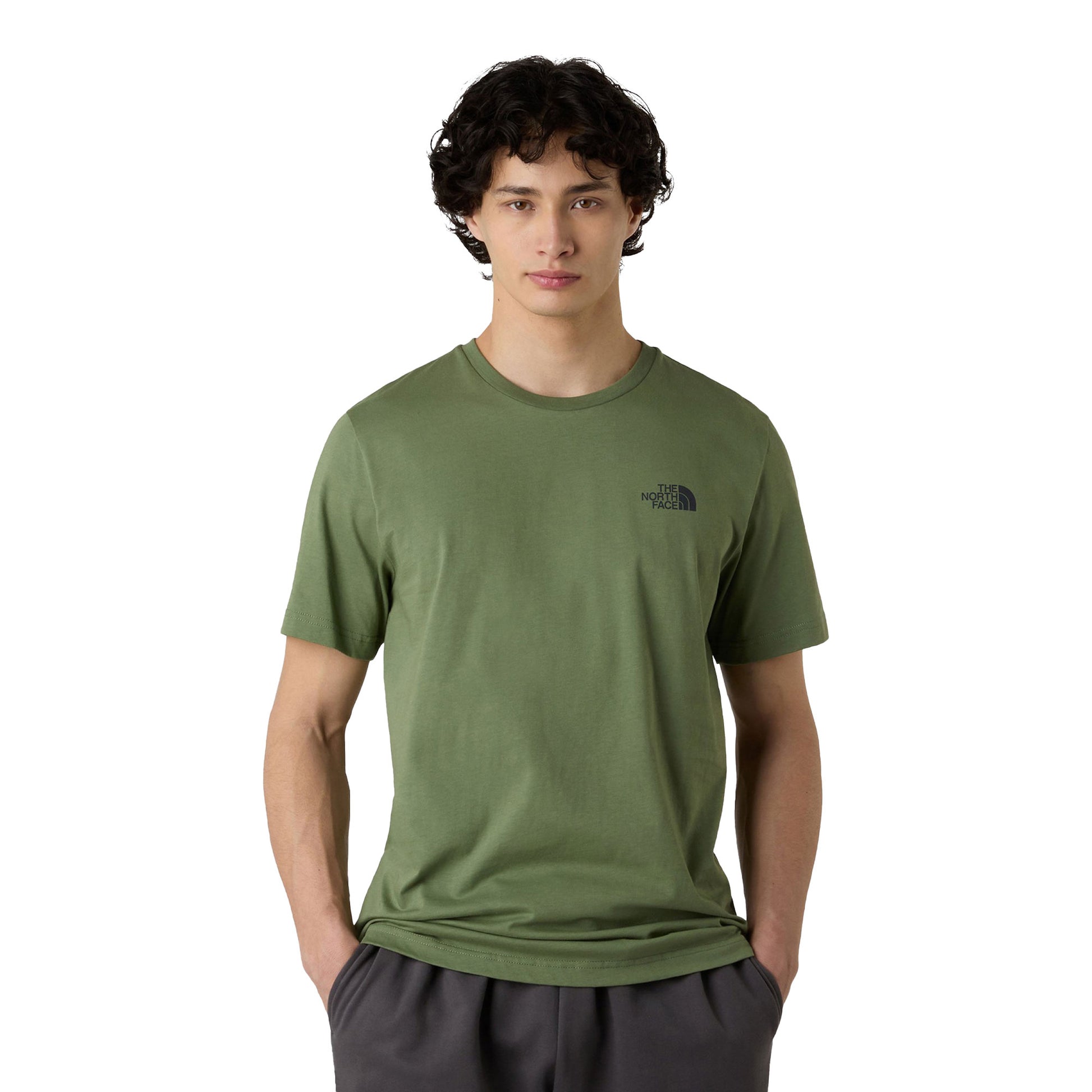 The North Face Mountain Sketch SS Tee Bark Mist  - NF0A8EE8BO91