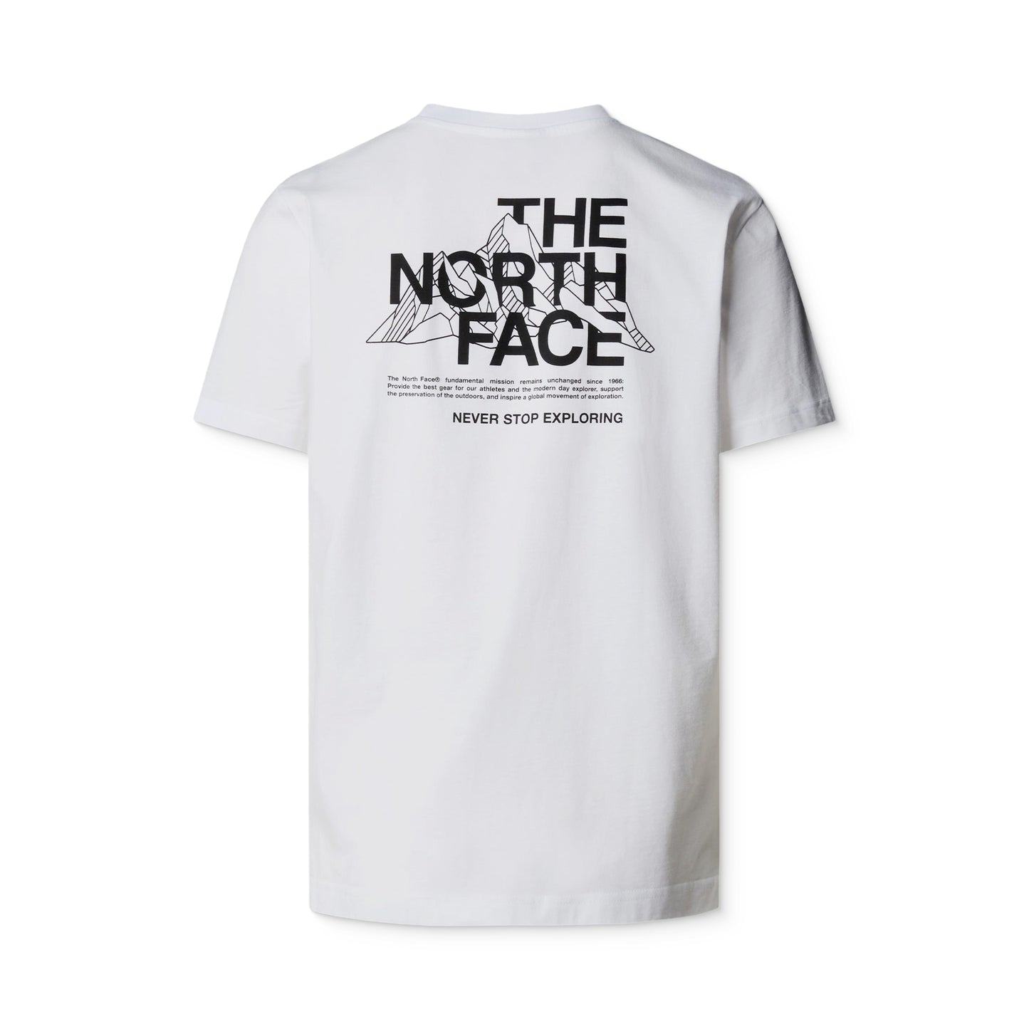 The North Face Mountain Sketch SS Tee TNF White  - NF0A8EE8FN41