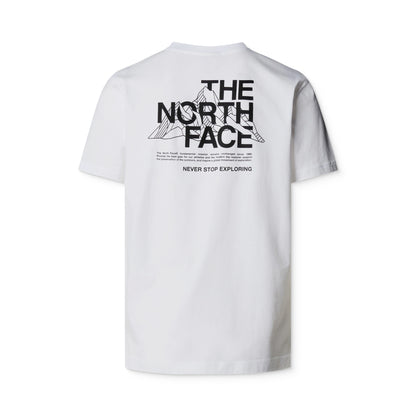 The North Face Mountain Sketch SS Tee TNF White  - NF0A8EE8FN41