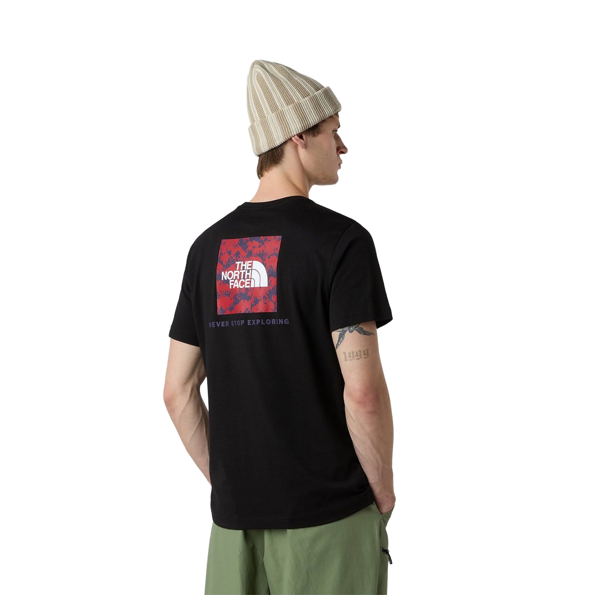 The North Face Box NSE Raku Horse Infill S/S Tee TNF Black  - NF0A8EGUET91