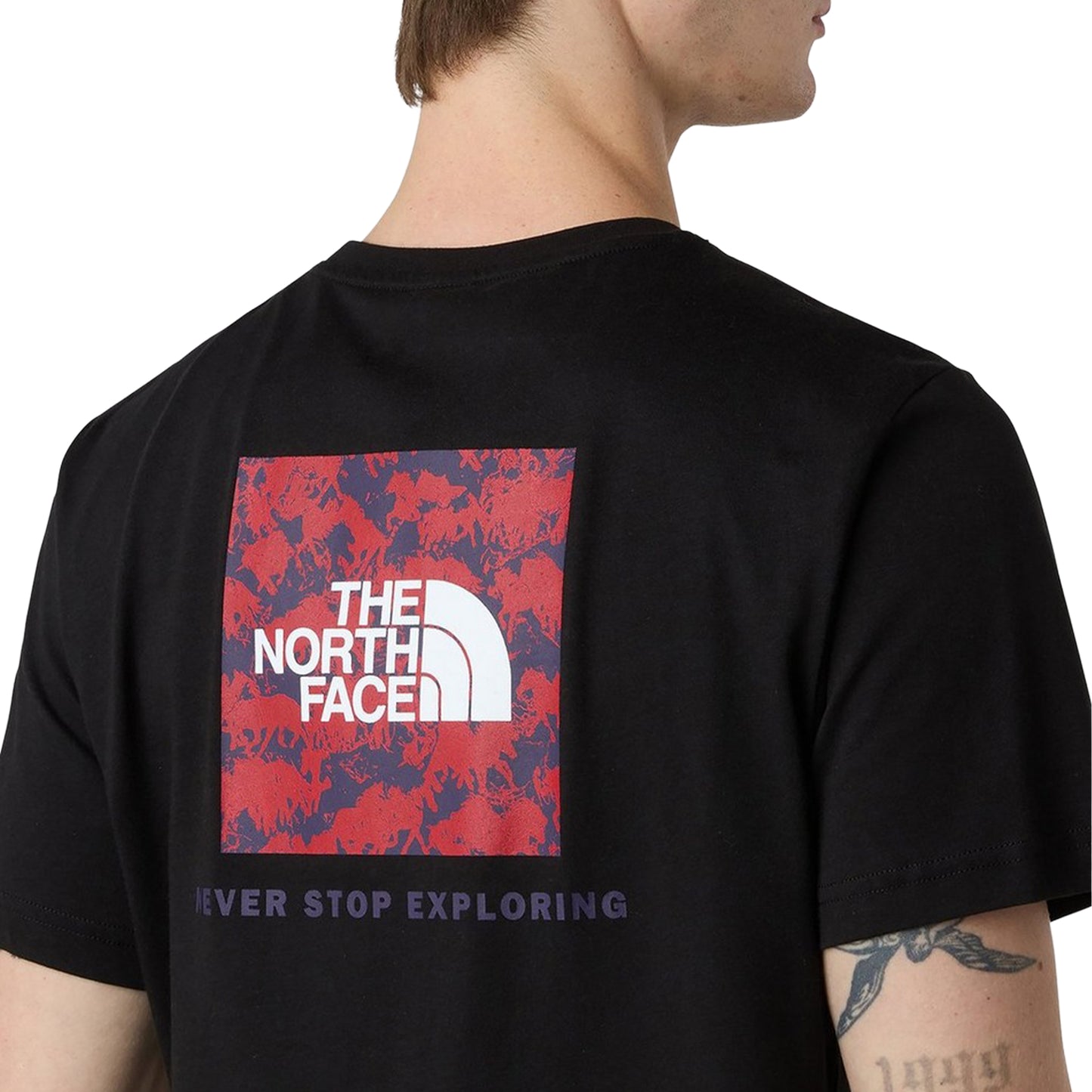 The North Face Box NSE Raku Horse Infill S/S Tee TNF Black  - NF0A8EGUET91
