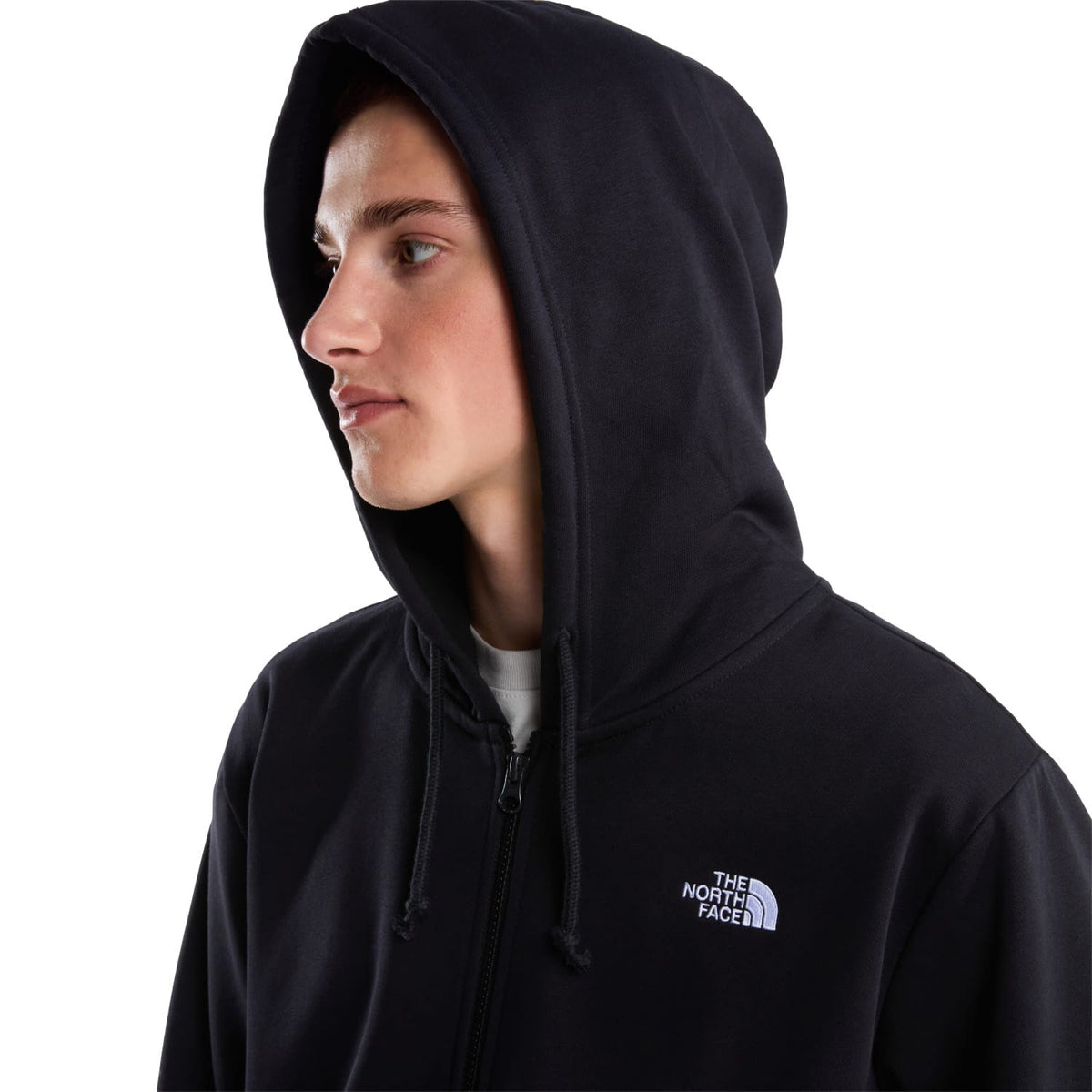 The North Face Evolution Simple Dome Full Zip Hoodie TNF Bla  - NF0A8EU1JK31