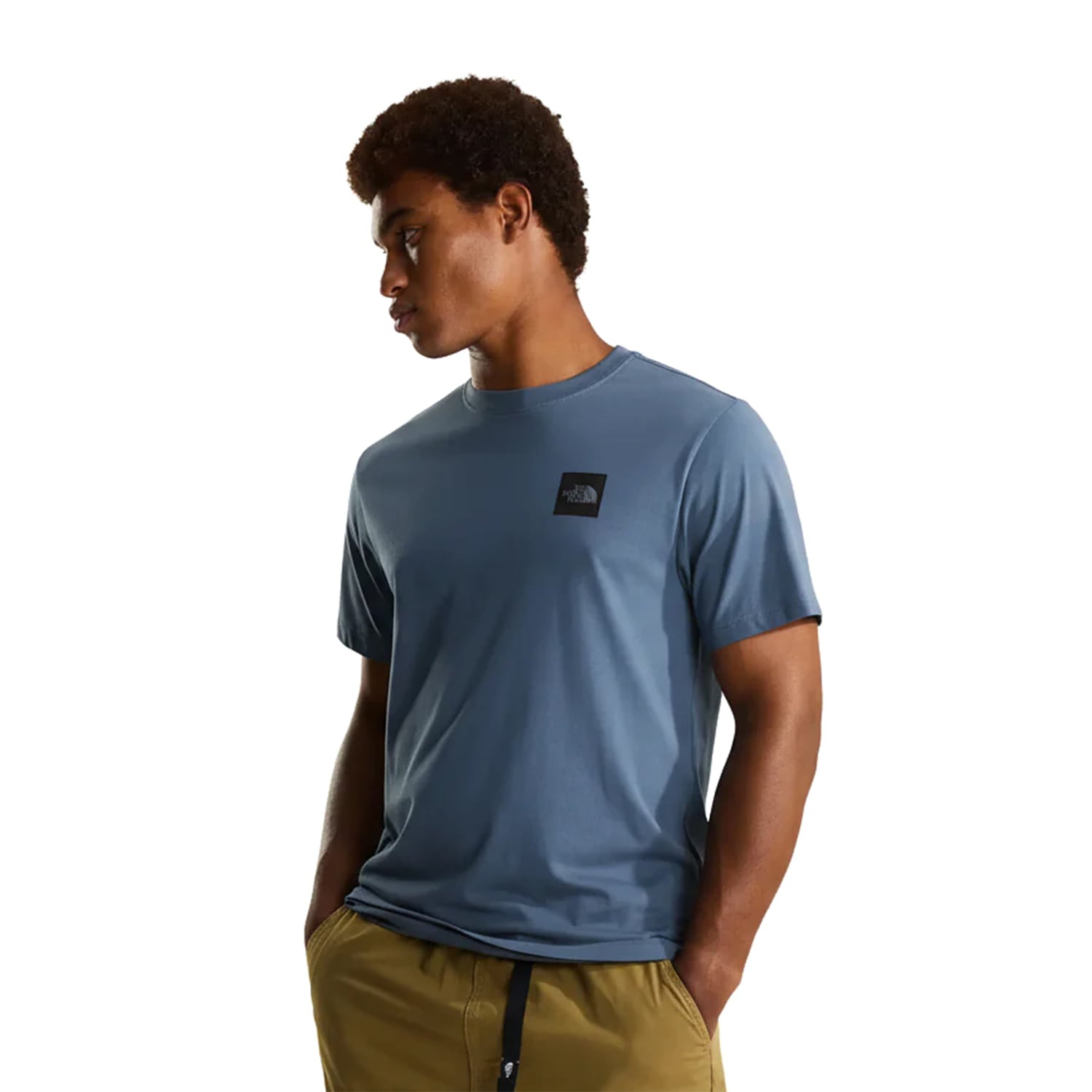 The North Face Evolution Box Half Dome Reg SS Tee Granite  - NF0A8G9C0U31