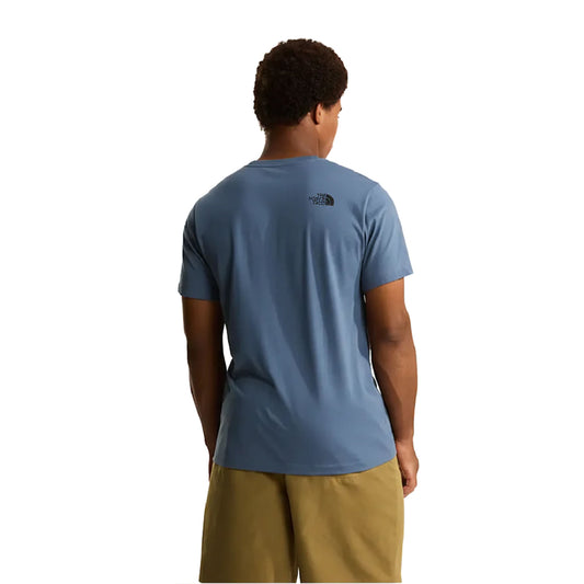 The North Face Evolution Box Half Dome Reg SS Tee Granite  - NF0A8G9C0U31