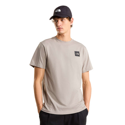 The North Face Evolution Box Half Dome Reg SS Tee Stone Slab  - NF0A8G9C2MB1