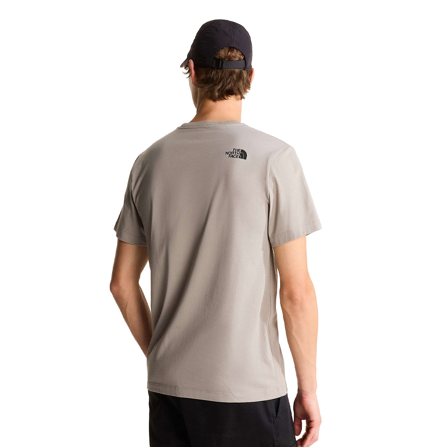 The North Face Evolution Box Half Dome Reg SS Tee Stone Slab  - NF0A8G9C2MB1