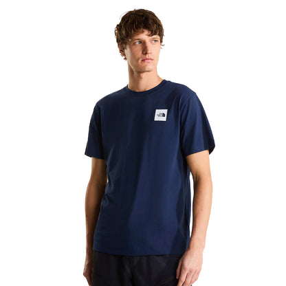The North Face Evolution Box Half Dome Reg SS Tee Navy  - NF0A8G9C8K21