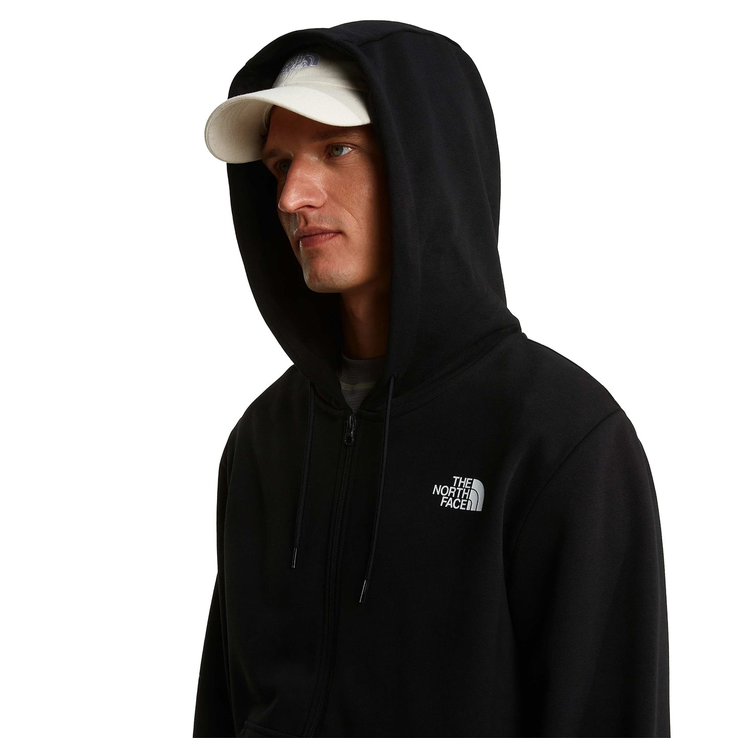 The North Face Simple Dome Light Regular FZ Hoodie TNF Black  - NF0A8GQ7JK31