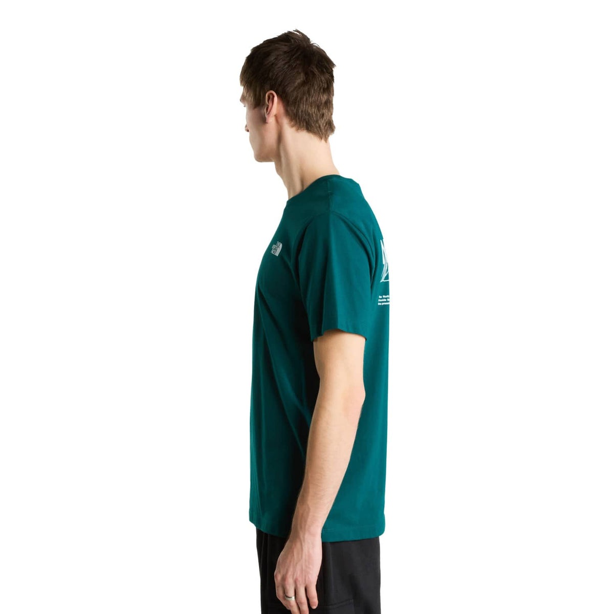 The North Face Mountain Sketch Regular SS Tee Pacific Teal  - NF0A8GUZN4J1