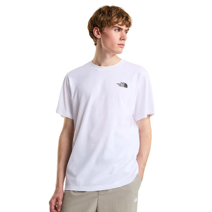 The North Face Vertical Graphic Regular SS Tee TNF White  - NF0A8GV1FN41