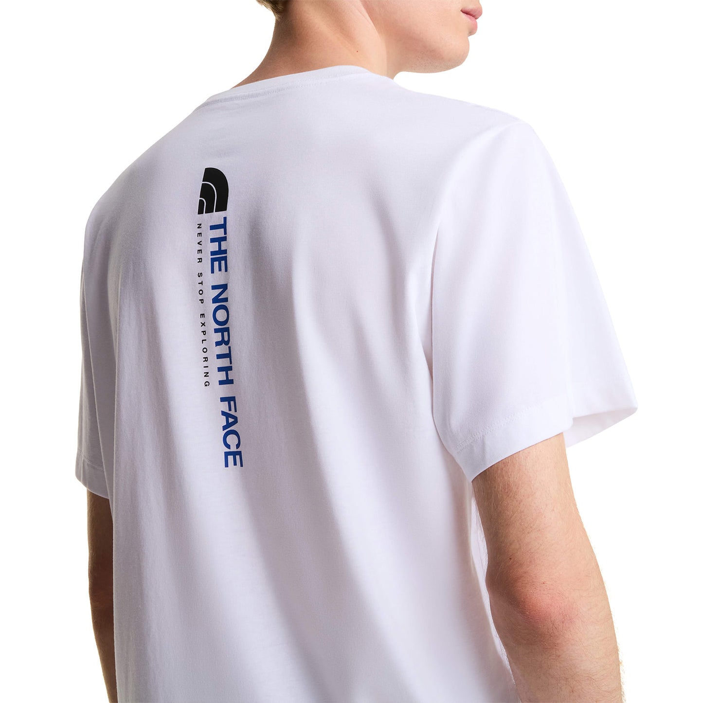 The North Face Vertical Graphic Regular SS Tee TNF White  - NF0A8GV1FN41