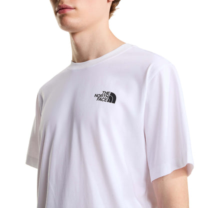 The North Face Vertical Graphic Regular SS Tee TNF White  - NF0A8GV1FN41
