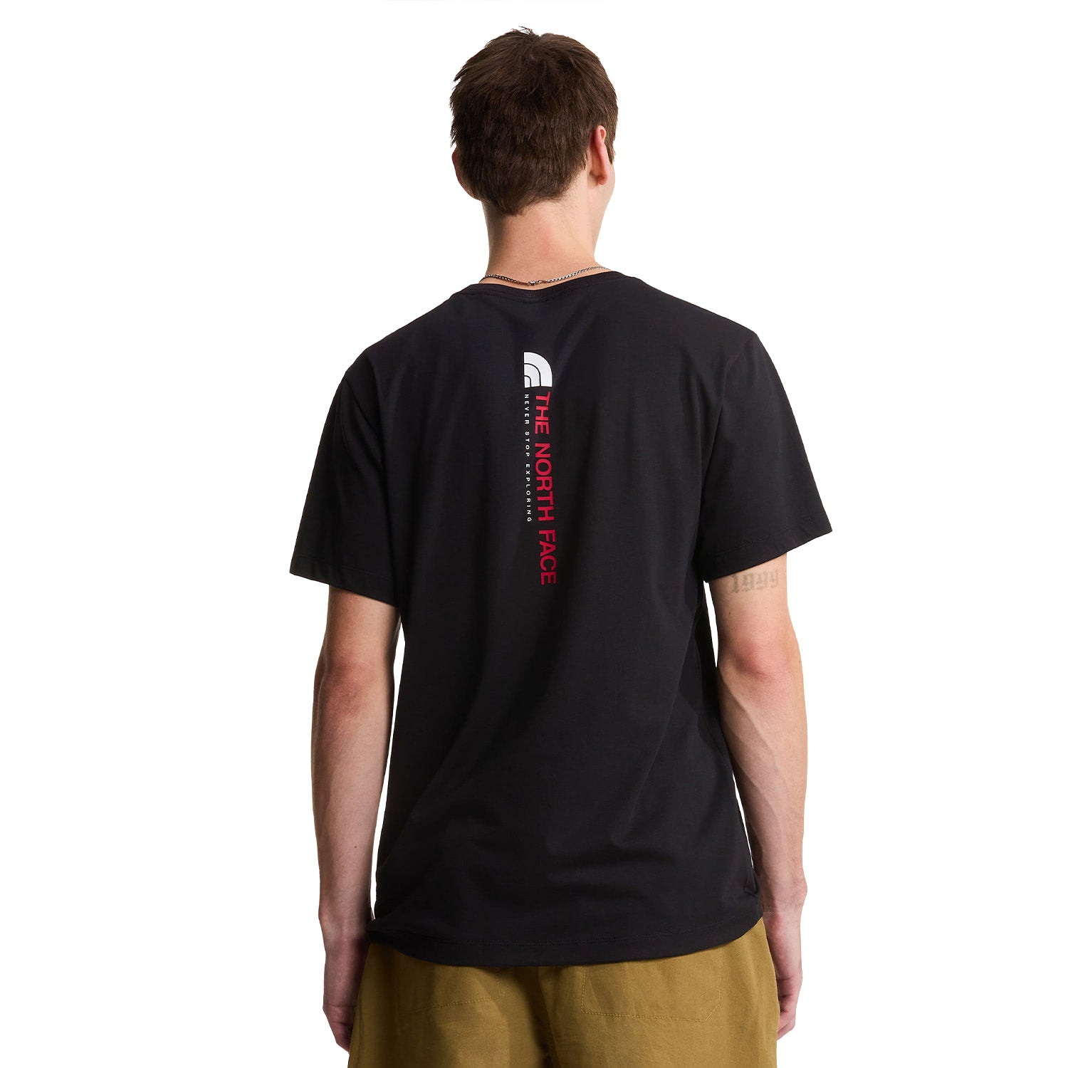 The North Face Vertical Graphic Regular SS Tee TNF Black  - NF0A8GV1JK31