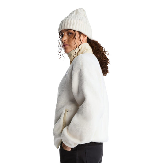The North Face W Cragmont Fleece Jacket White Dune/Desert  - NF0A8J40JN51