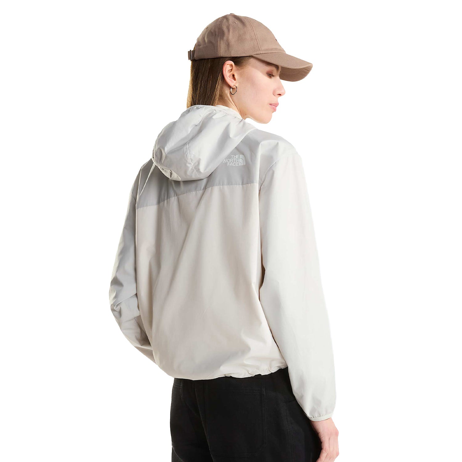 The North Face W Nuketo Wind Jacket White Dune/Cumulus Cloud  - NF0A8J43TBH1