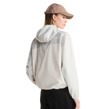 The North Face W Nuketo Wind Jacket White Dune/Cumulus Cloud  - NF0A8J43TBH1