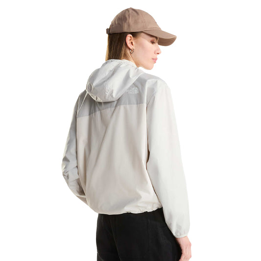 The North Face W Nuketo Wind Jacket White Dune/Cumulus Cloud  - NF0A8J43TBH1