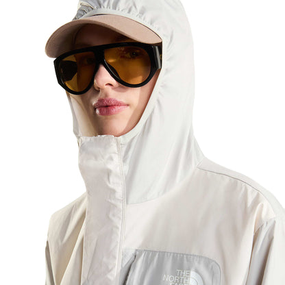The North Face W Nuketo Wind Jacket White Dune/Cumulus Cloud  - NF0A8J43TBH1
