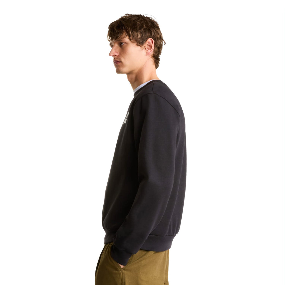 The North Face Box Half Dome Regular Crew TNF Black  - NF0A8JAYJK31