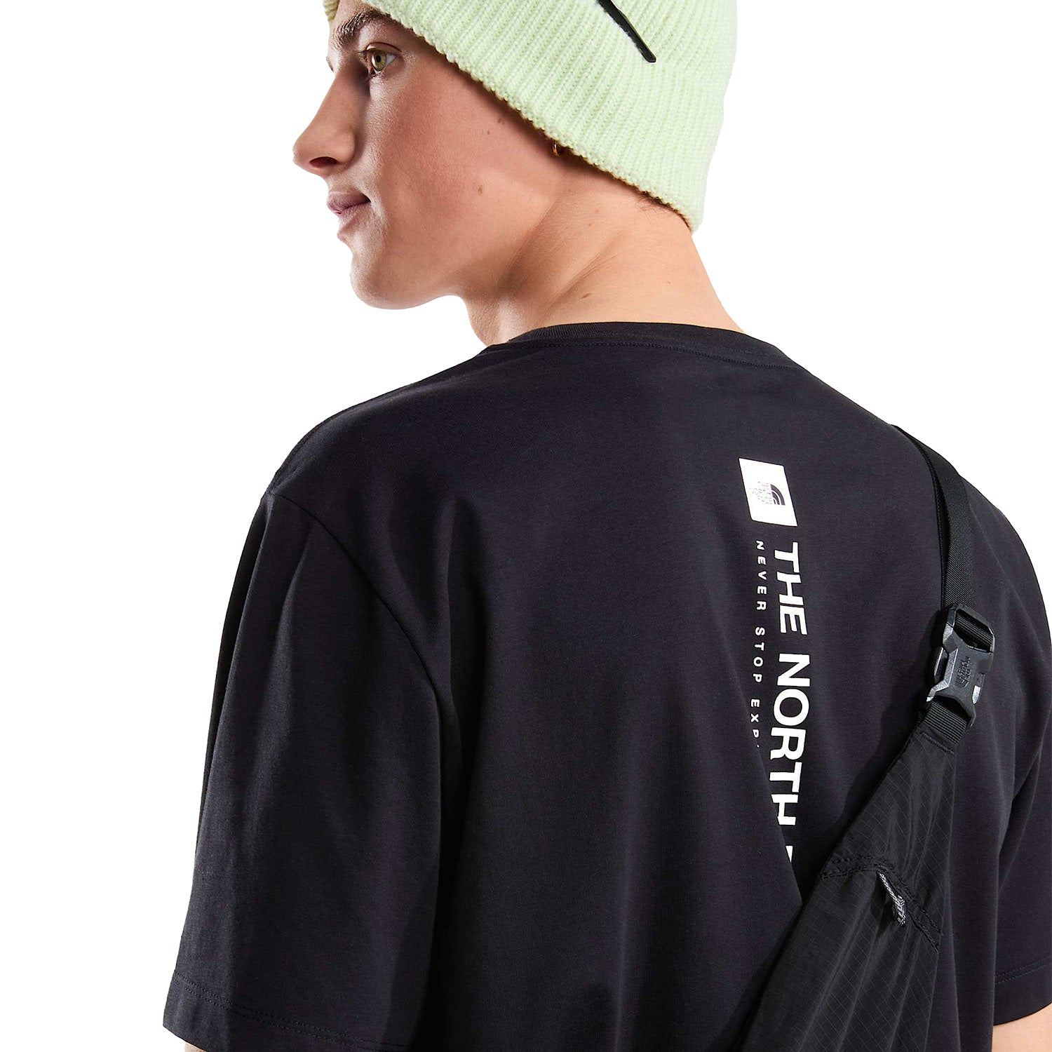 The North Face Vertical Regular SS Tee TNF Black  - NF0A8JPPJK31