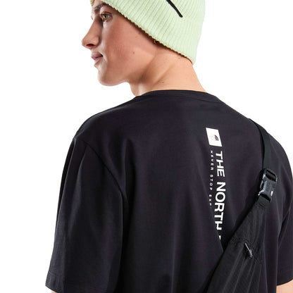The North Face Vertical Regular SS Tee TNF Black  - NF0A8JPPJK31