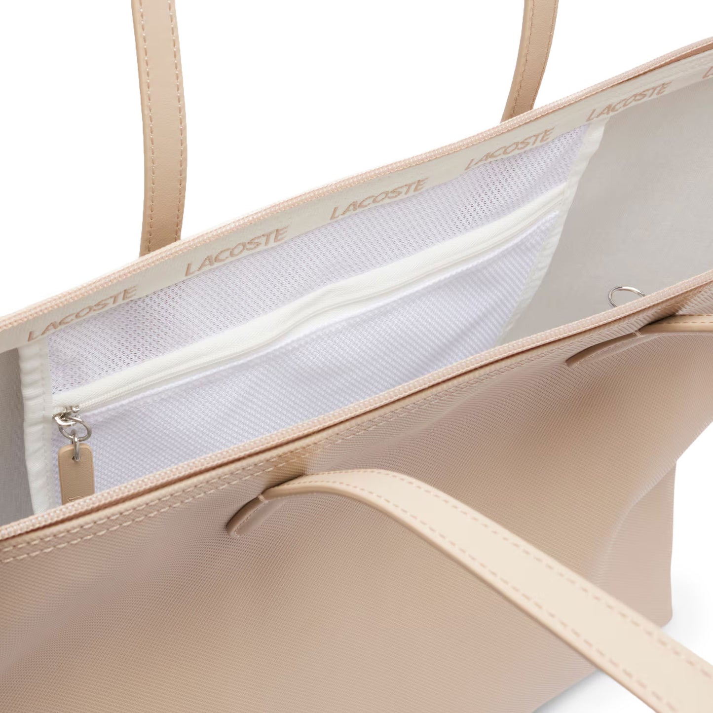 Lacoste Large L.12.12 Concept Tote Simply Taupe  - NF1888PK-Q47